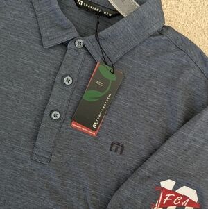 NWT Travis Mathew Men's The Heater Short Sleeve Golf Polo Sz M